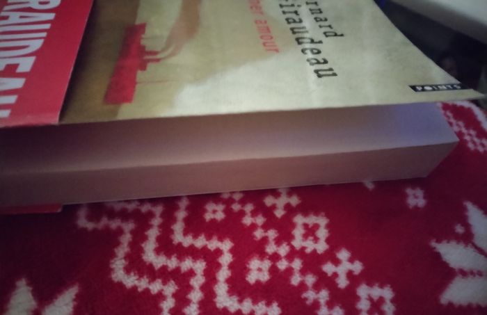 Livre roman "Cher Amour" de Bernard Giraudeau en très bon état - photo numéro 7