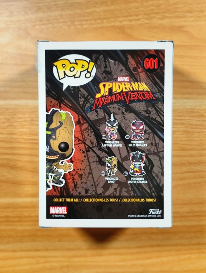 Lot 2 Funko Pop! Carnage #367 (Venom) Venomized Groot #601 (Spider-Man Maximum Venom) - photo numéro 8