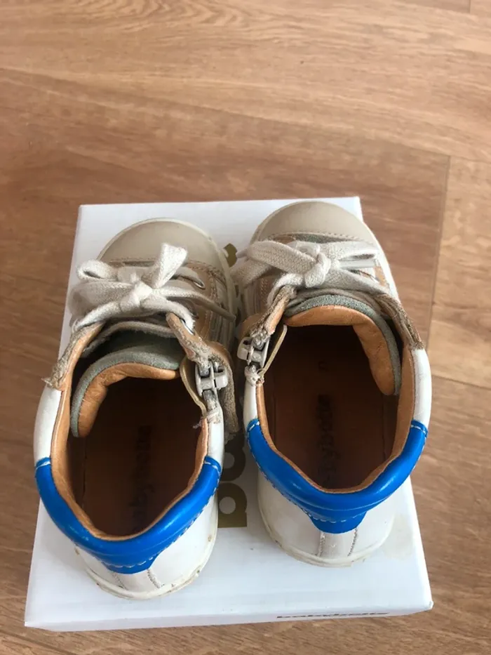 Baskets chaussures bébé Babybotte beige 23 - photo numéro 5
