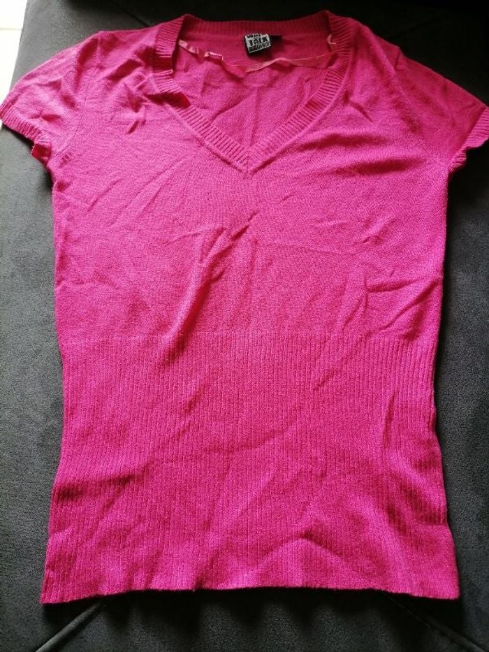 Pull manches courtes