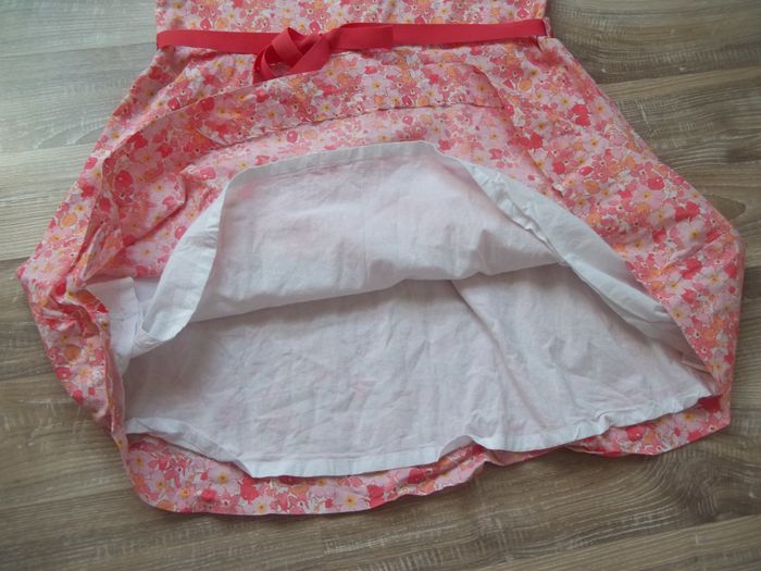 Robe fleurie rose Jacadi 12 ans - photo numéro 4
