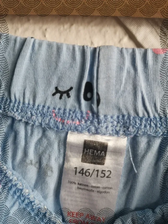 Pyjama Hema 11/12 ans - photo numéro 5