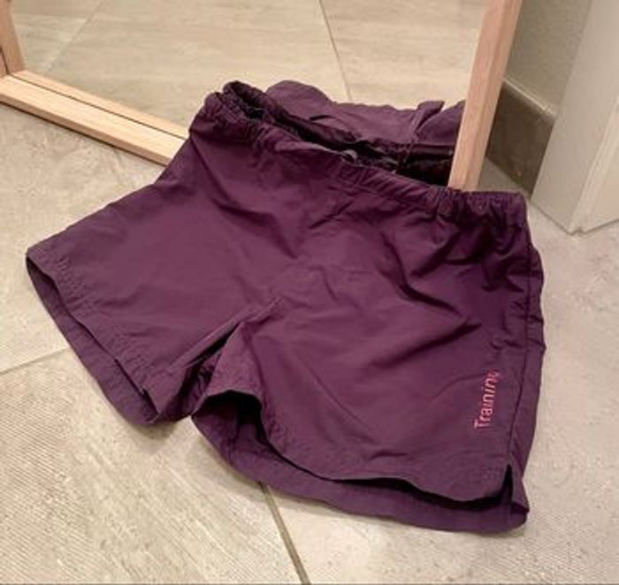 Short de sport violet taille XS - photo numéro 2