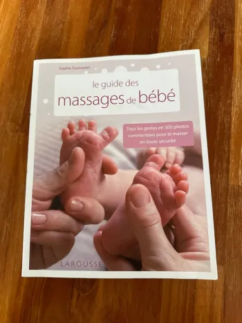 Livre le guide des massages de bébés