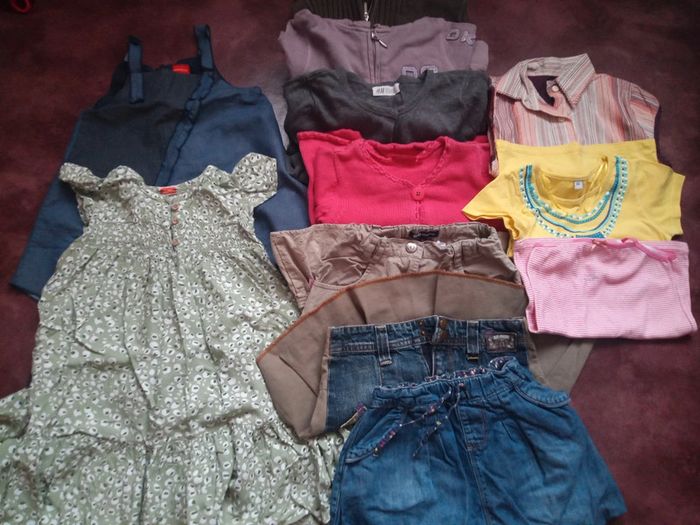 Lot vêtements été, mi-saison 6 ans