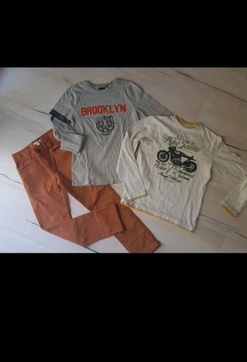 Ensemble 3 pièces garçon 10ans hiver ikks pepe jeans vertbaudet