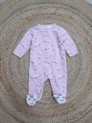 Pyjama fin licorne Carter's 3 mois