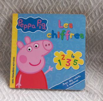 Livre peppa pig les chiffres
