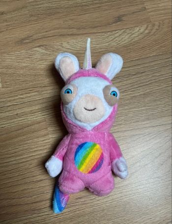 Peluche interactive sonore Lapin cretin