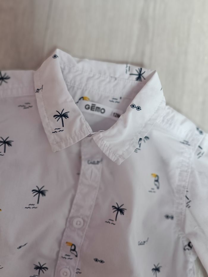 Lot de 3 chemises + 1 tee-shirt - photo numéro 3