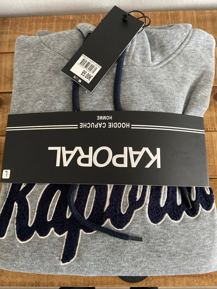 Sweet à capuche kaporal neuf L - photo numéro 2