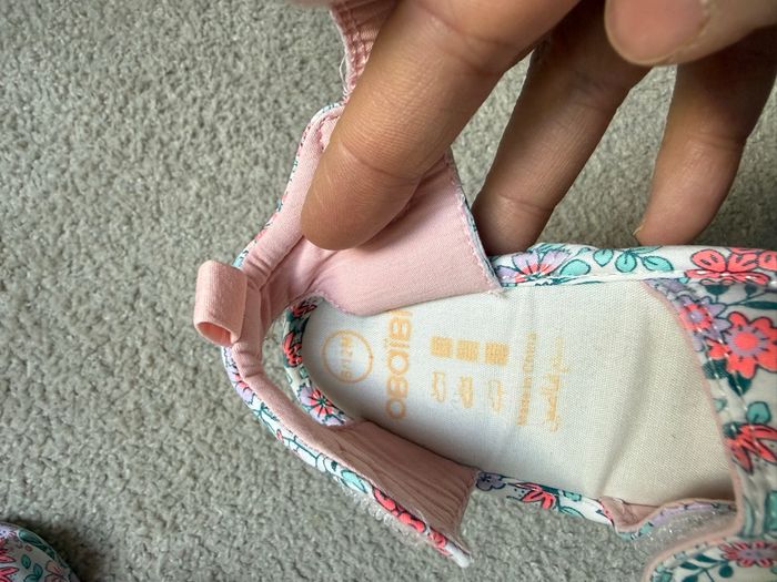 Paire de chaussons sandales 6/12 mois - Obaïbi - photo numéro 6