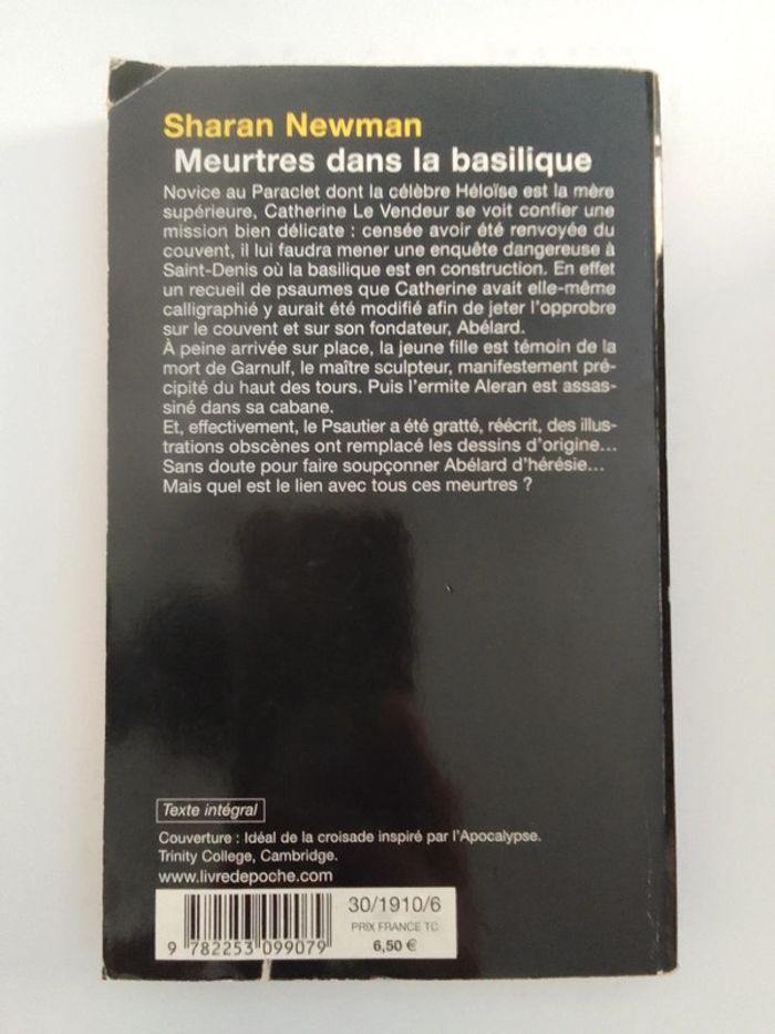 Sharan Newman - Meurtres dans la basilique - photo numéro 2