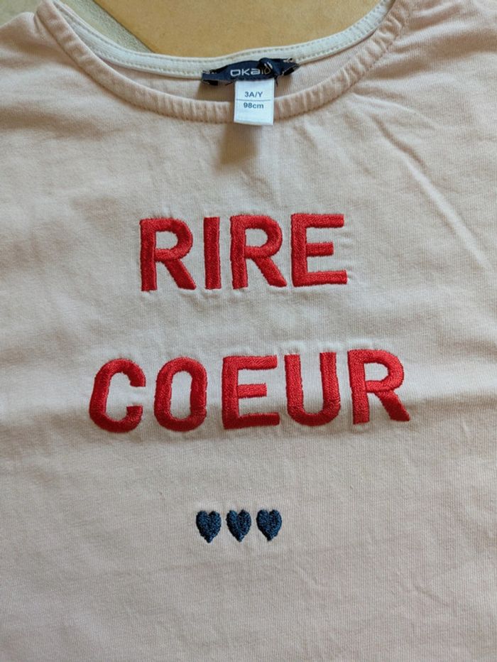 Tee-shirt manches longues 3 ans - photo numéro 3