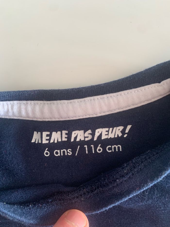 T-shirt renne de Noël avec sequins - photo numéro 2