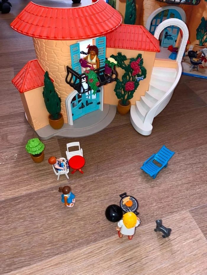 Villa de vacance playmobil complète