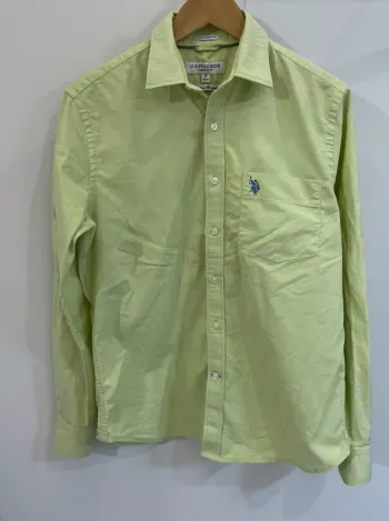U.S. Polo Assn. Long Sleeve Green Size 40