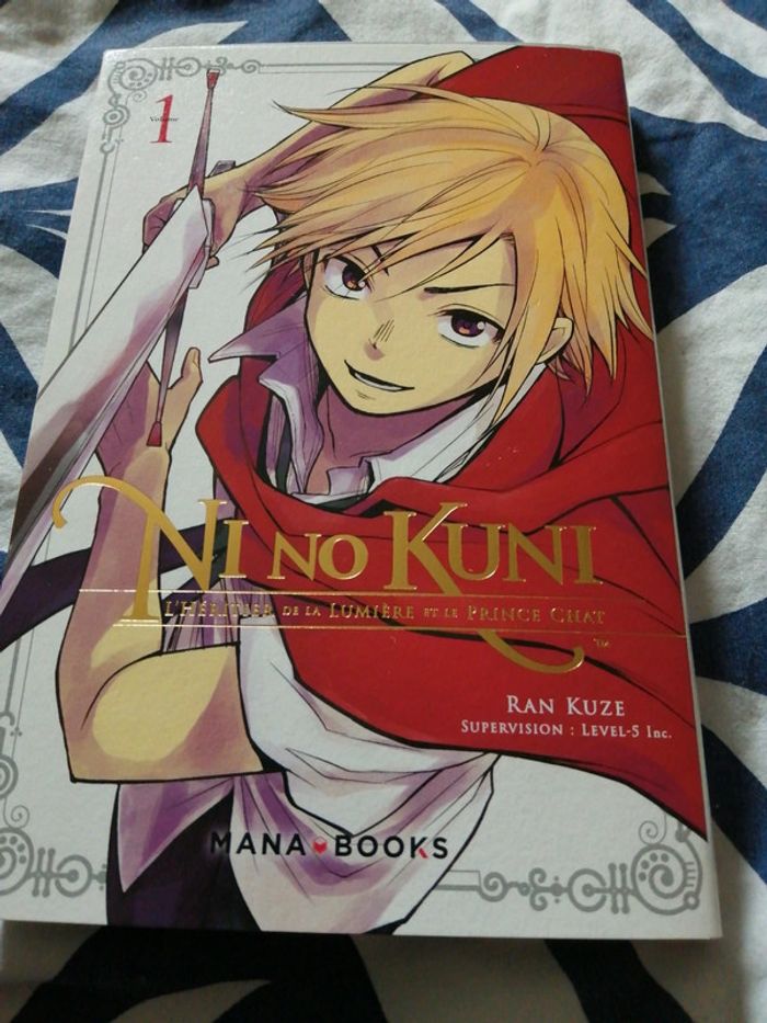 Manga Nino Kuni l'héritier de la lumière et du prince chat tome1 - photo numéro 4