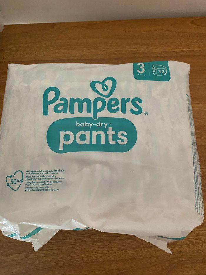 Couches culottes Pampers taille 3