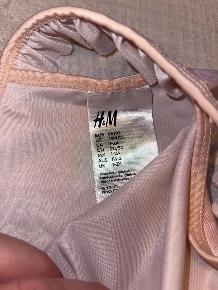 Maillot de bain rose imprimée coquillage - photo numéro 4