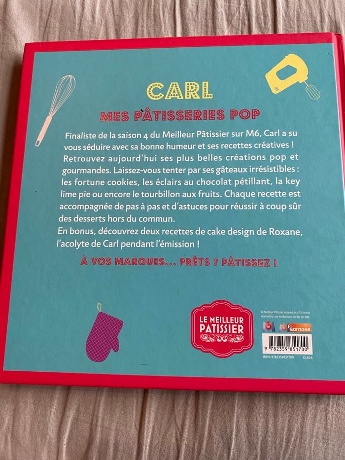Livre Carl mes pâtisseries pop - photo numéro 2