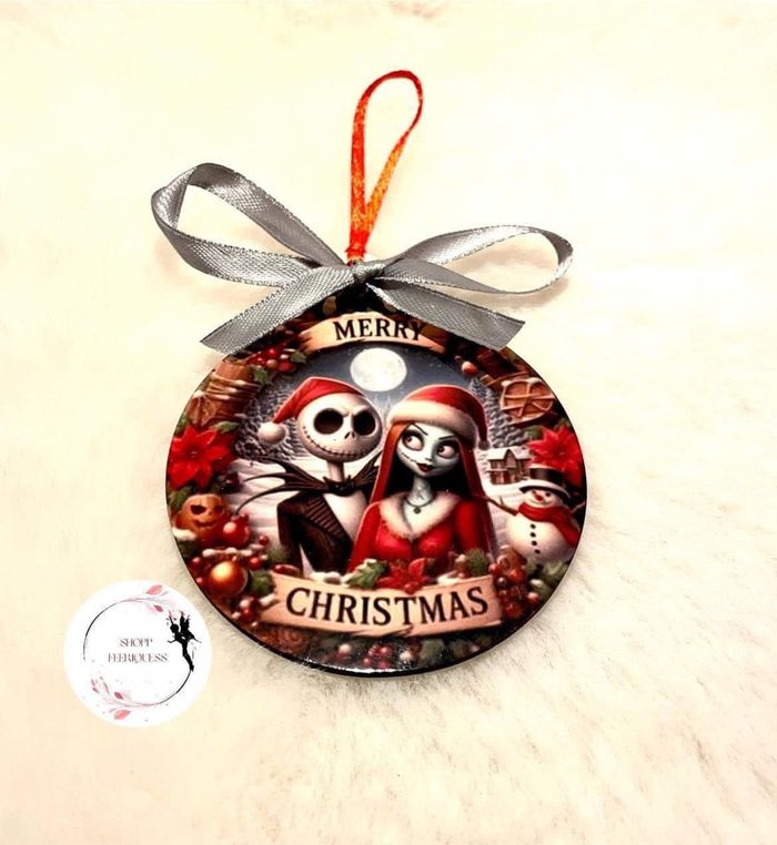 Jack x Sally - Boule de Noël