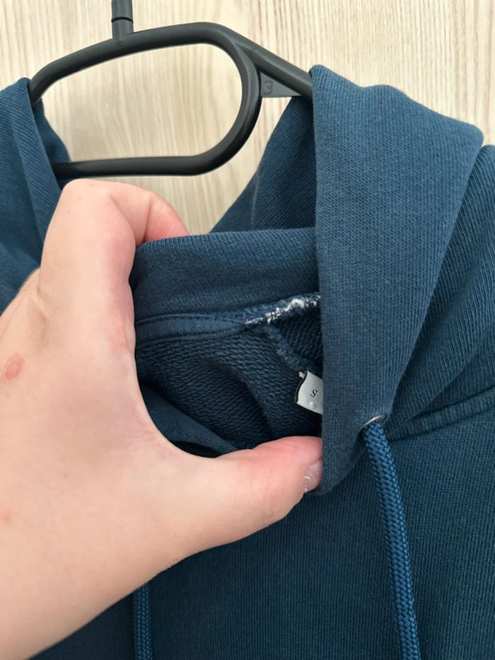 Sweat à capuche manches longues bleu taille S Sandro - photo numéro 8