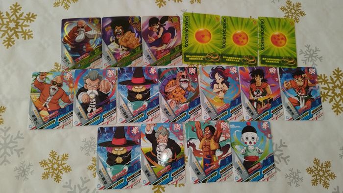 Lot carte Dragon Ball Heroes card set