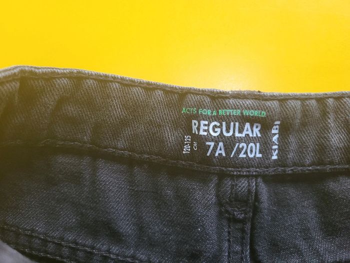 Jeans Regular Kiabi 7 ans neuf - photo numéro 4