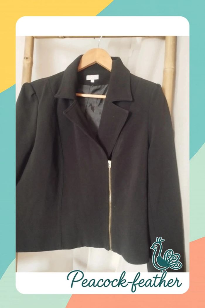 Veste noire jacqueline Riu 44 - photo numéro 3