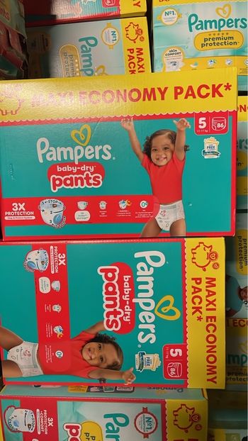 Pampers taille 5 