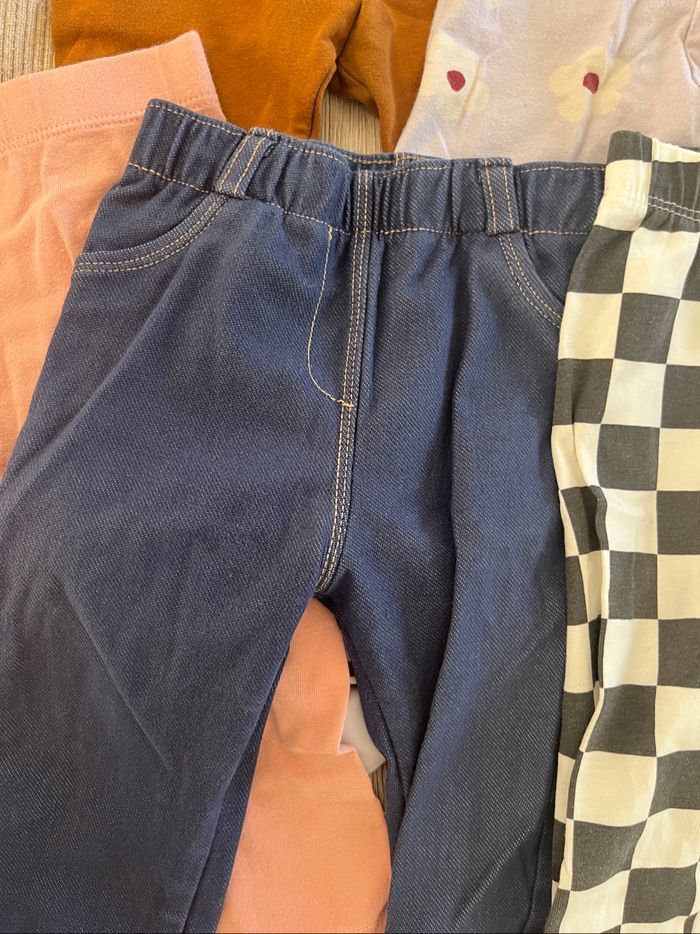 Lot de 6 leggings 2 ans - photo numéro 6