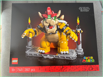 LEGO Le puissant Bowser 71411 - Set collector Super Mario adulte neuf scellé