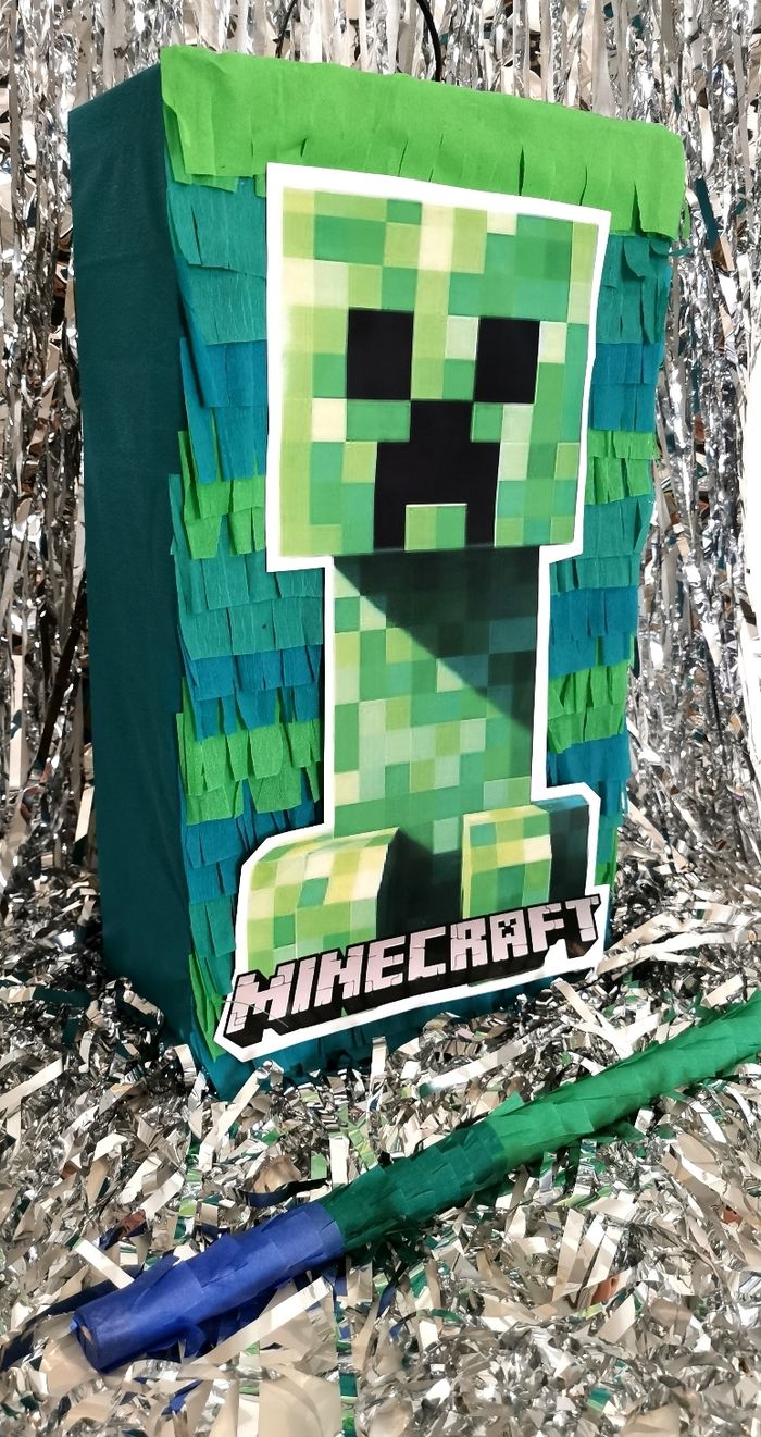 Pinata Minecraft Creeper - photo numéro 2
