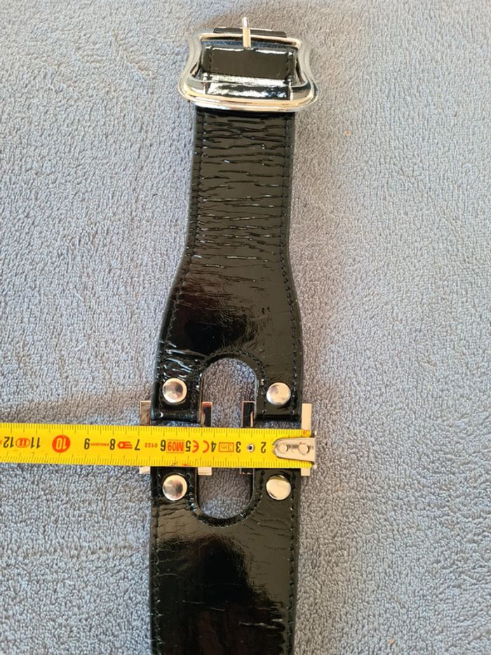 Ceinture noir et argent Asymétrique - photo numéro 5