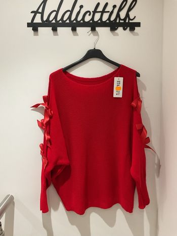 Pull noeud femme taille unique (38-42)- neuf avec étiquette 