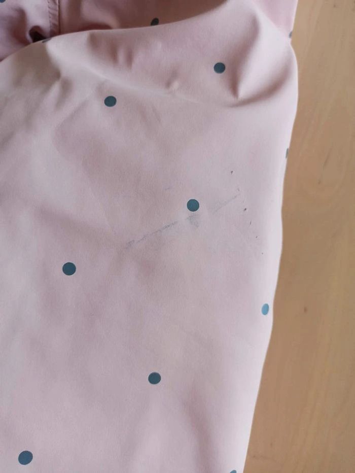 Veste kway polaire 98cm rose - photo numéro 9