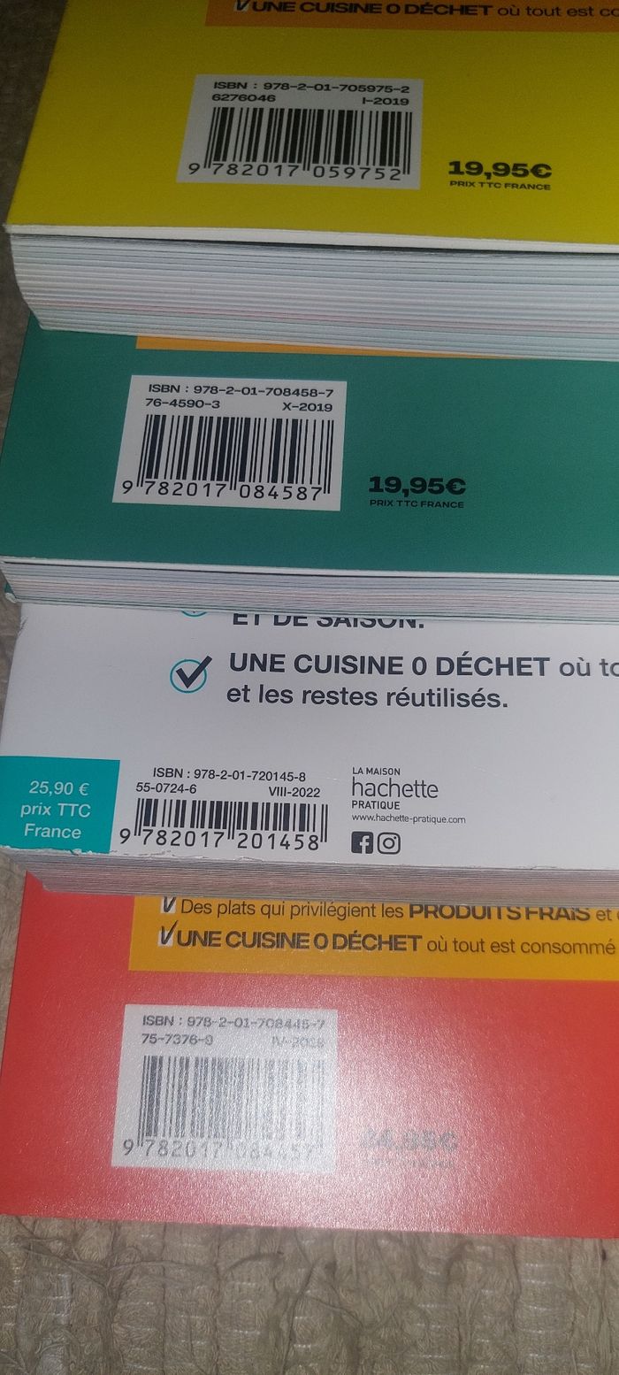 Lot de 5 livres de cuisine en 1
heure
et en 2 heures - photo numéro 5