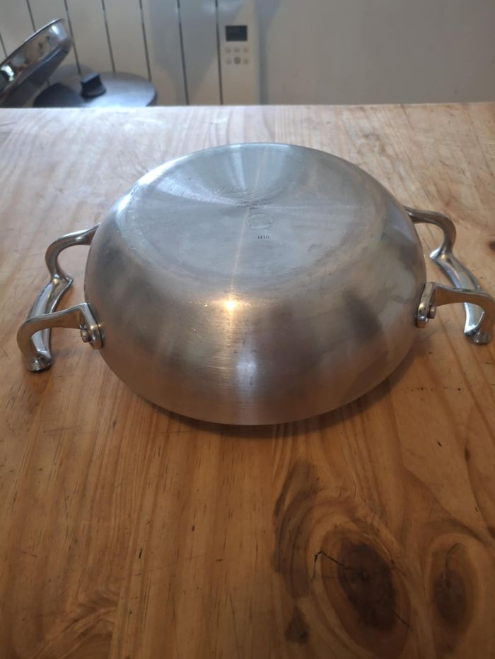 Poêle professionnelle en inox Vollrath Miramar 20cm très bon état - photo numéro 2