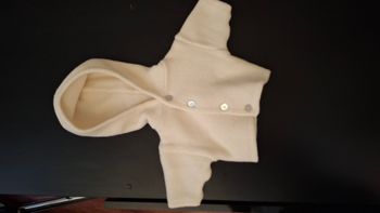 Ensemble bébé blanc, 1 mois, Petit Caïd