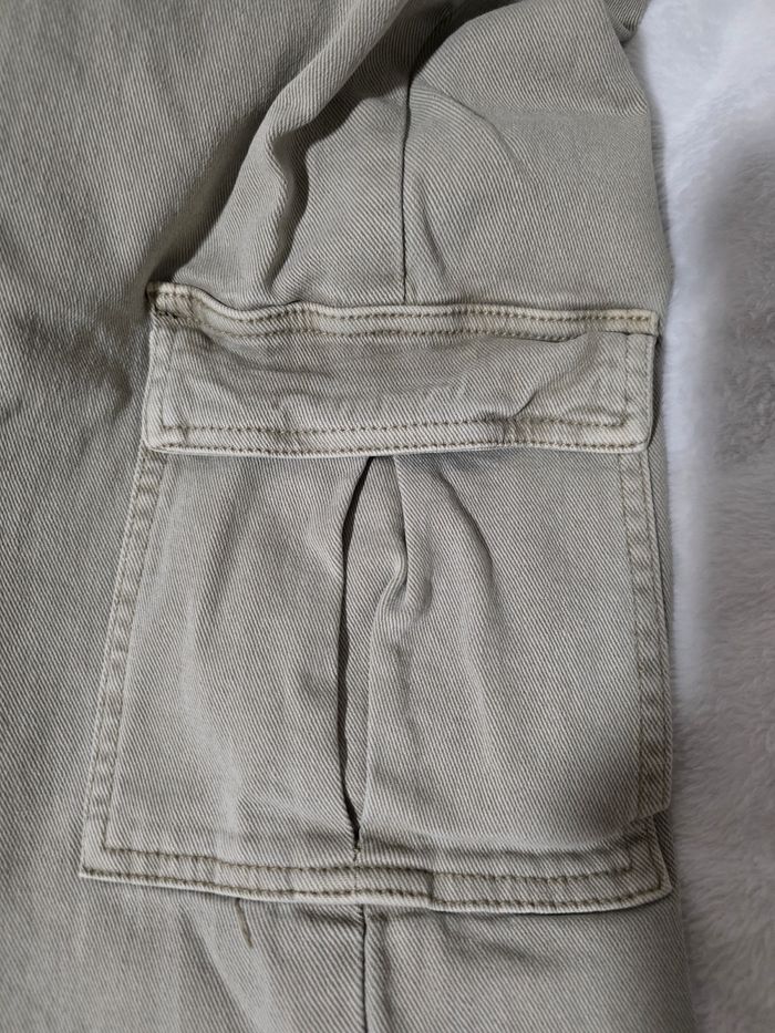 Jean cargo beige creme - photo numéro 8
