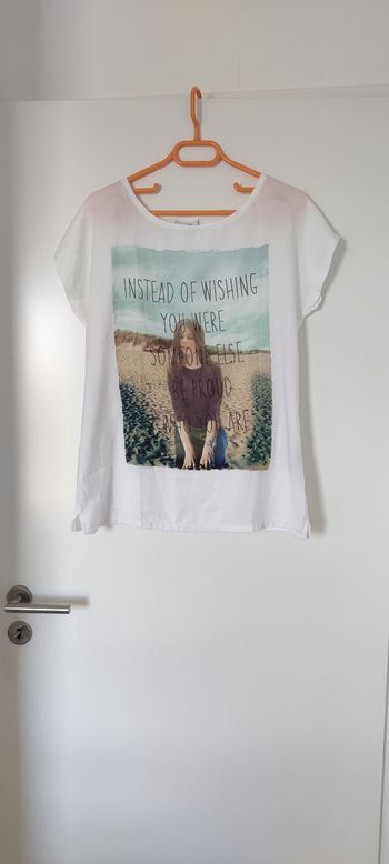 Tee shirt femme à motif