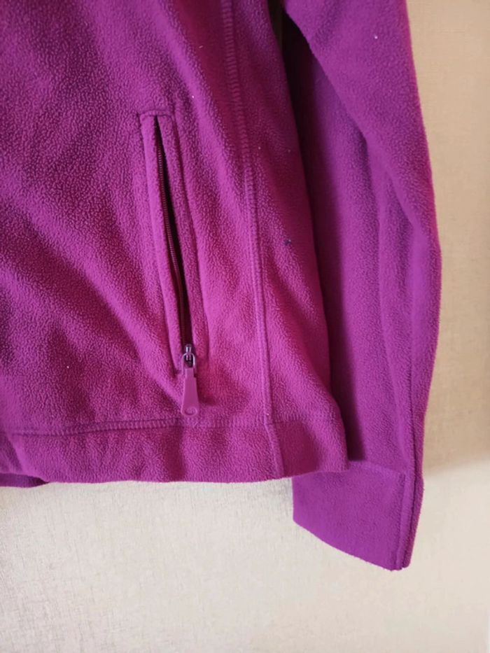 Sweat veste polaire. Femme. Marque 3 suisses (D65) - photo numéro 6