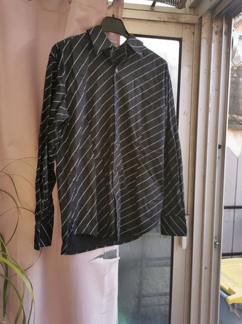 Chemise homme coton t 39/40 nickel ideal fêtes