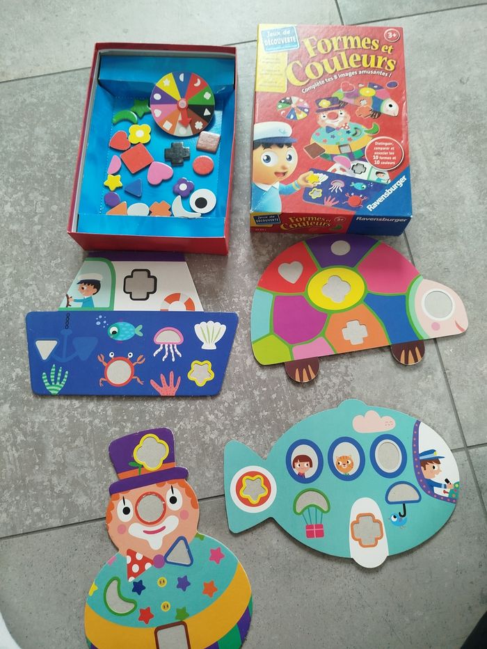 Jeu éducatif formes et couleurs - photo numéro 2