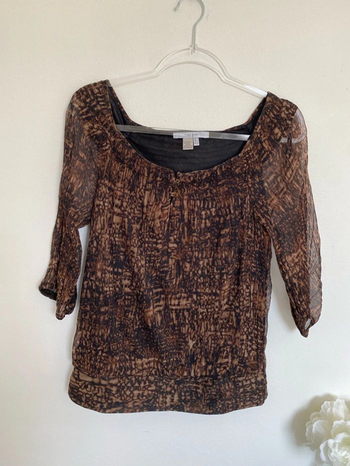 Blouse Zara soie S 36 - photo numéro 2