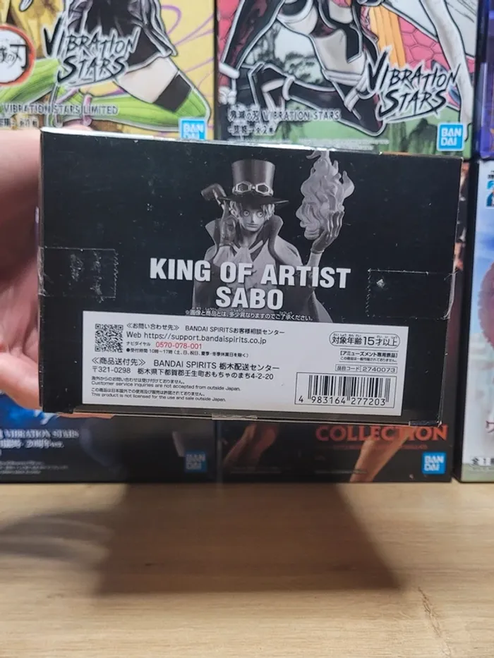 Figurine One Piece King Of Artists Sabo Banpresto Bandai Namco - photo numéro 6
