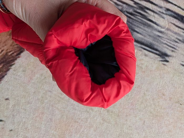 Doudoune obaidi rouge 12 mois - photo numéro 3