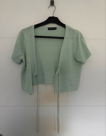 Gilet court vert menthe Pretty Little Things
