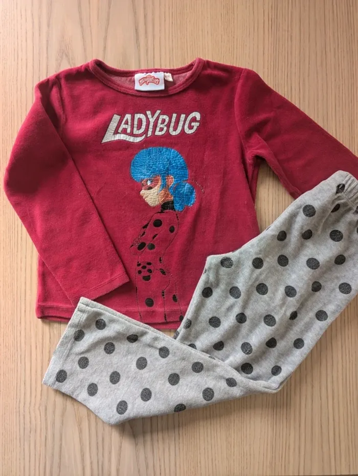 Pyjama velours Miraculous Ladybug Miraculous ans Beebs by